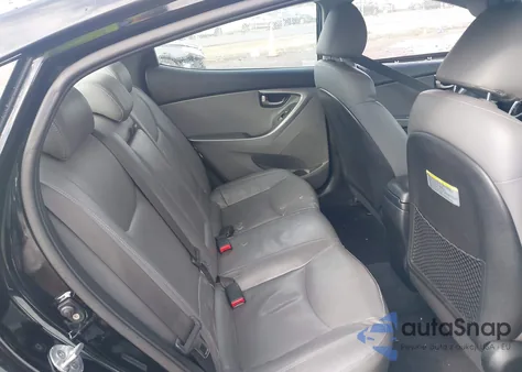 2012 Hyundai Elantra Limited (Ulsan Plant) z USA, uszkodzony, nr VIN KMHDH4AE2CU171417